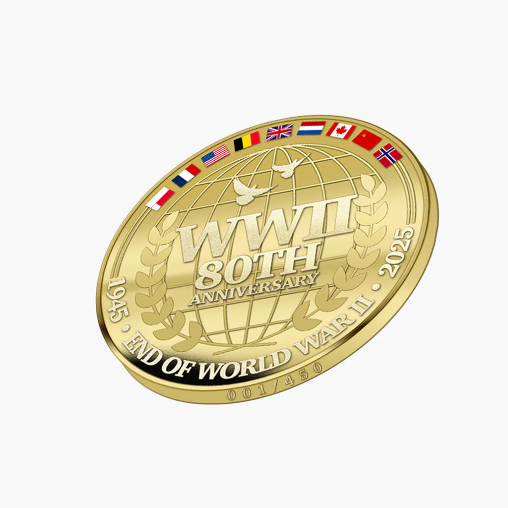 80 ans de liberté, édition Luxe Super Size plaquée or