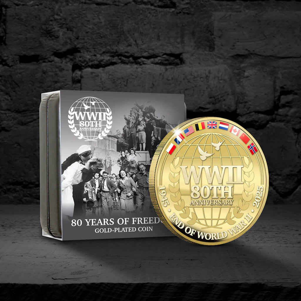 80 ans de liberté, édition Luxe Super Size plaquée or