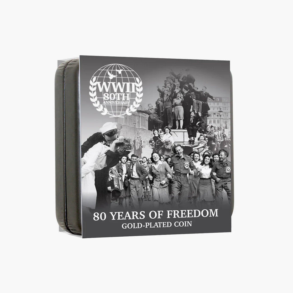 80 ans de liberté, édition Luxe Super Size plaquée or