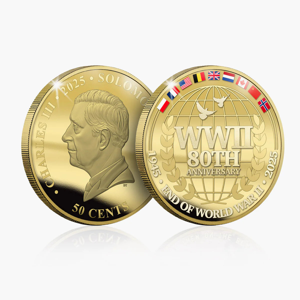 80 ans de liberté, édition Luxe Super Size plaquée or