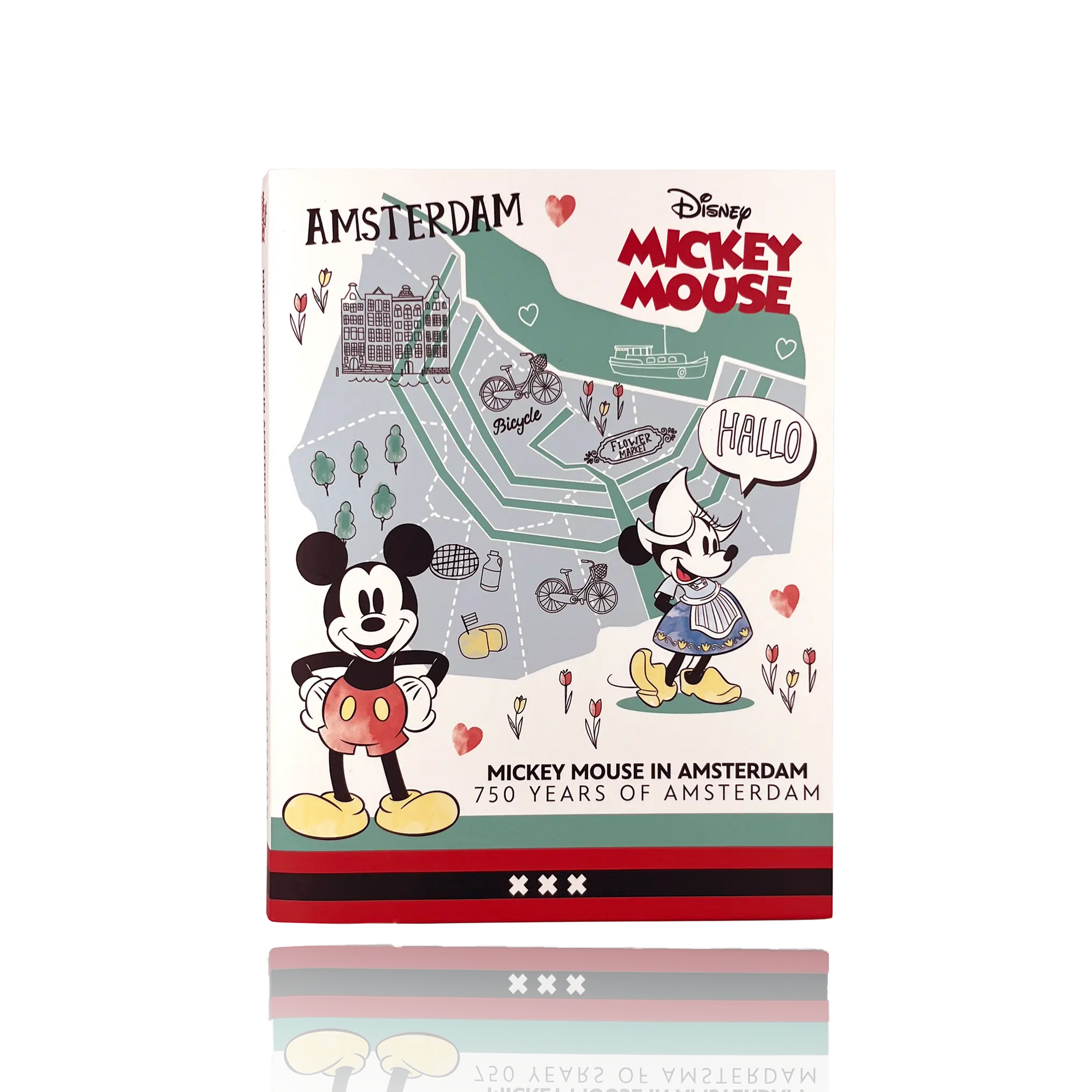750 Jaar Amsterdam – Mickey Mouse – Exclusieve Vergulde Muntenset